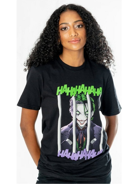 DC Comics T-Shirt The Joker Anime Smile Size XXL