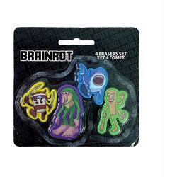 Σετ Σβήστρες - Toikido Brainrot (4τμχ.) - Gim