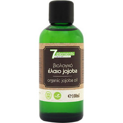 7elements Organic Βιολογικό Ξηρό Έλαιο Jojoba για Πρόσωπο Σώμα & Μαλλιά 100ml