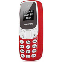 Κουμπί Mini Dual SIM Τηλέφωνο Κόκκινο