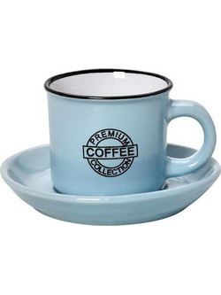 Espiel Coffee Φλιτζάνι Espresso Πορσελάνης Γαλάζιο 90ml HUN306K1