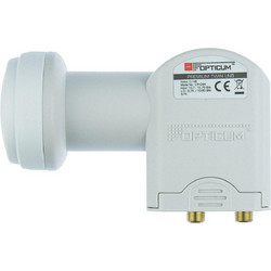 Opticum Premium Twin LTP 04H 4K LNB 2 Εξόδων 0.1dB