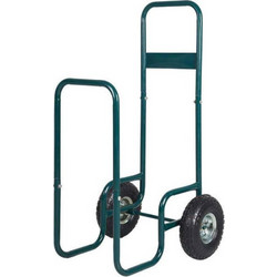 Hoppline HOP1001109 Μεταλλικό Τρόλεϊ Μεταφοράς Ξύλων 53x55x106cm Μαύρο