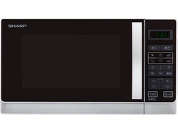 Sharp R-642 INW Φούρνος Μικροκυμάτων με Grill 20lt Μαύρος