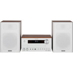 Kenwood M-820DAB Ηχοσύστημα Hi-Fi 2.0 100W με CD Player και Bluetooth White Brown
