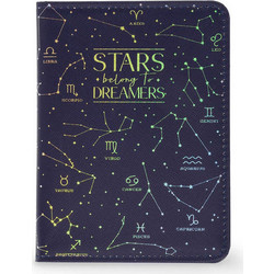 Legami Passport Holder - Stars - 8052694044596
