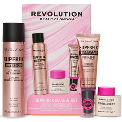 REVOLUTION MAKE UP SUPERFIX BAKE 3 pc CASE