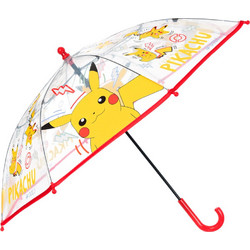 Pokemon Κεραυνός Παιδική Διάφανη Ομπρέλα Διαμέτρου 72 cm