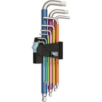 WERA 3950/9 Hex-Plus Stainless Κλειδιά Άλλεν Γωνιακά Σετ 9 Τεμάχια (05022669001)