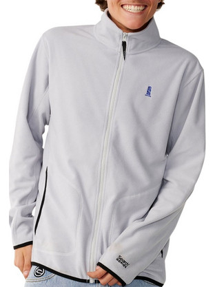 Rip Curl Search Series Polar Zip Thru Crew Ανδρική Ζακέτα Fleece με Φερμουάρ Γκρι