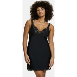 ΝΥΧΤΙΚΟ ΓΥΝΑΙΚΕΙΟ ΜΕ ΔΑΝΤΕΛΑ SANS COMPLEXE NIGHTDRESS ARUM 51564 NOIR Μαύρο
