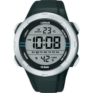 Lorus Sports Digital Ανδρικό Ρολόι R2301QX9
