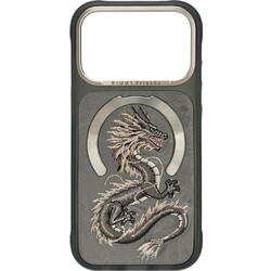Nimmy Magnetic Fantasy Animal Dragon Magsafe Θήκη Grey (iPhone 18 Pro Max / 17 Pro Max)