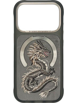 Nimmy Magnetic Fantasy Animal Dragon Magsafe Θήκη Grey (iPhone 18 Pro Max / 17 Pro Max)