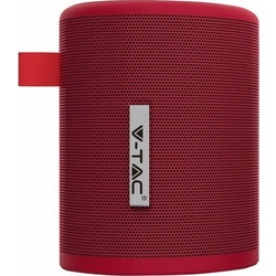 V-Tac 7719 Ηχείο Bluetooth 5W με Ραδιόφωνο Κόκκινο
