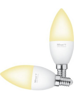 Trust Wifi-ledbulb-E14 CCT duo pack 71297
