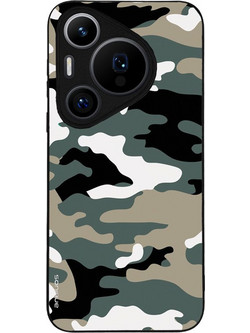 Sonique Camouflage Army Series Back Cover Khaki (Huawei Pura 70 Pro)