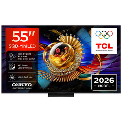 TCL SQD-Mini LED 55Q7D PRO Smart Τηλεόραση 55" 4K UHD Mini LED HDR (2026)
