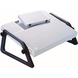 WEDO Υποπόδιο Relax ανοιχτό γκρι