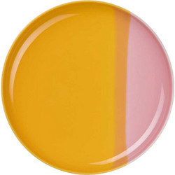 Πιάτο Φρούτου Joy 16140286 22cm Yellow-Pink Asa Selection Πορσελάνη