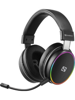 Sandberg Hero Blaster Ασύρματο Gaming Headset Over Ear Black