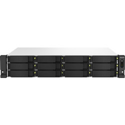Qnap TS-1264U-RP-8G NAS Rack με 12 Θέσεις για HDD / SSD και 2 Θύρες Ethernet