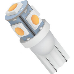 VenCore 3216-10022 - T10 W5W - Λάμπα LED για Βάση T10 W5W 5 SMD 5050 1.50W 100 Lumen 12 Volt Θερμό Λευκό 3000K