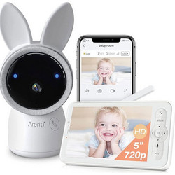 Ενδοεπικοινωνία Μωρού Arenti 4MP Wi-Fi Baby Kit with duals + LCD