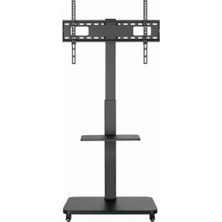 Gembird TVS-75S-02 Βάση Τηλεόρασης Δαπέδου Περιστρεφόμενη Τροχήλατη 37"-75" έως 40kg