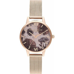 Olivia Burton Celestial Γυναικείο Ρολόι με Ροζ Χρυσό Μεταλλικό Μπρασελέ OB16SP21