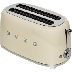 Smeg TSF02CREU Φρυγανιέρα 2 Θέσεων 1500W Creame