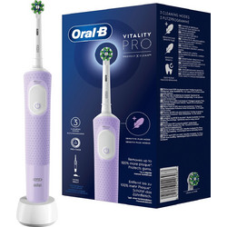 Oral-B Vitality Pro 103 Lilac Ηλεκτρική Οδοντόβουρτσα με Χρονομετρητή
