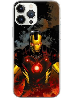 Marvel Samsung Galaxy A34 5G Iron Man 014 Θήκη Soft TPU (MPCIMAN4609)