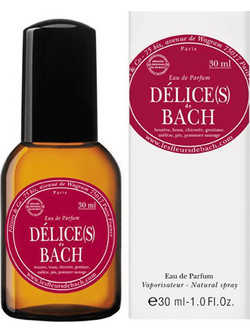 Φυσικά Αρώματα - Bach eau de parfum Delice - Delight - Λουλουδάτο Αρωμα απο Οργανικά αποστάγματα λουλουδιών Bach - Απόλαυση - 30ml
