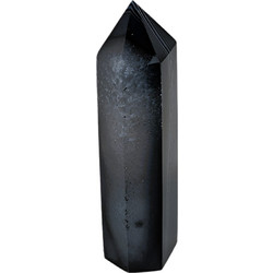 Φυσικό ορυκτό πέτρωμα-Οβελίσκος (Obelisk) Σκουρόχρωμος Αχάτης (Agate) Διαστάσεις: 10 x 2 cm 60 g