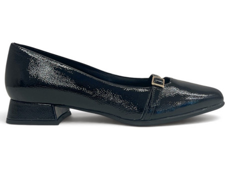 Γυναικεία Pointed Ballerinas Ragazza 0132 ΜΑΥΡΟ