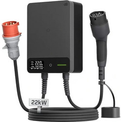 Wallbox DEPOW 22kW με Καλώδιο 15m Σταθμός Φόρτισης Ηλεκτρικού Αυτοκινήτου