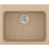 Sanitec Classic 331 Υποκαθήμενος Νεροχύτης Γρανίτη Ματ Granite Beige 60x50cm
