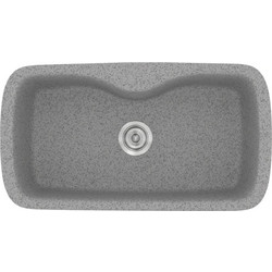 Sanitec Classic 321 Επικαθήμενος Νεροχύτης Γρανίτη Ματ Granite Grey 83x51cm