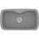 Sanitec Classic 321 Επικαθήμενος Νεροχύτης Γρανίτη Ματ Granite Grey 83x51cm