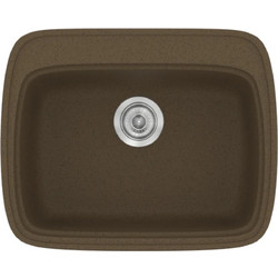 Sanitec Classic 313 Επικαθήμενος Νεροχύτης Γρανίτη Ματ Granite Rust 58x50cm
