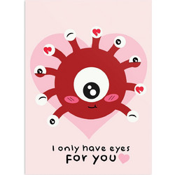 Only Eyes for You Greeting Card