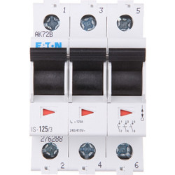 IS-125/3 Main switch, 240/415 V AC, 125A, 3-poles