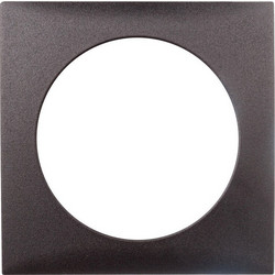 Integro Flow Frame, 1-Gang Anthracite Matt