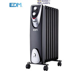 Radiator BLACK EDITION without oil 8 elements 1500W 07127