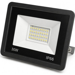 VenCore 9010-50004 - Floodlight LED 30W 120 185-265V CW - Προβολέας LED Slim Series VenCore 120 Μοίρες 30 Watt 185-265 Volt 33