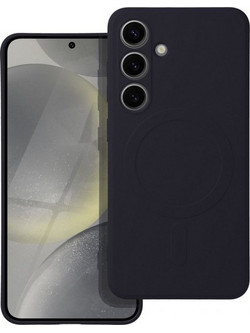 iS TPU Silicone Mag Back Cover Black (Samsung Galaxy A08)