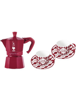 Zestaw kawiarki na 3 filizanki + 2 kubki 5460 BIALETTI
