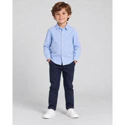 Πουκάμισο oxford γαλάζιο για αγόρι Boboli-864008-2583-Ciel