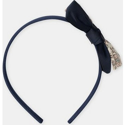 Παιδική Στέκα Μαλλιών Navy Bow ΜΠΛΕ